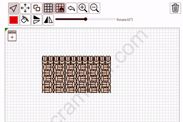 Show and hide grid on the canvas